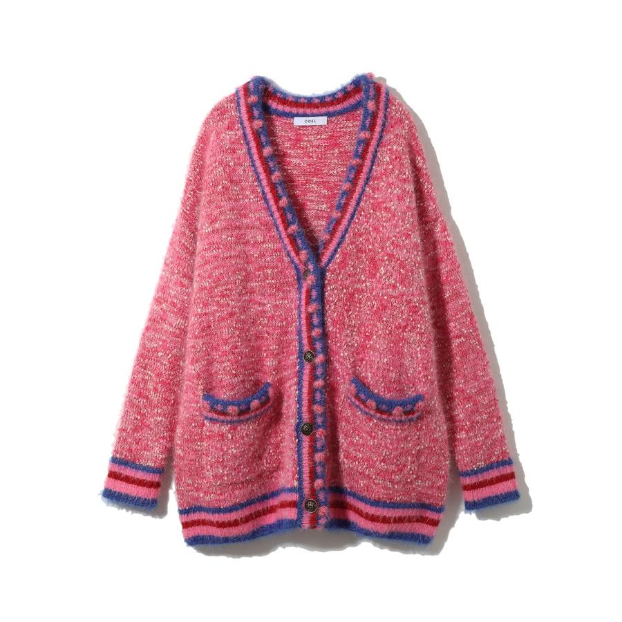 COEL コエルコラージュビッグカーディガン