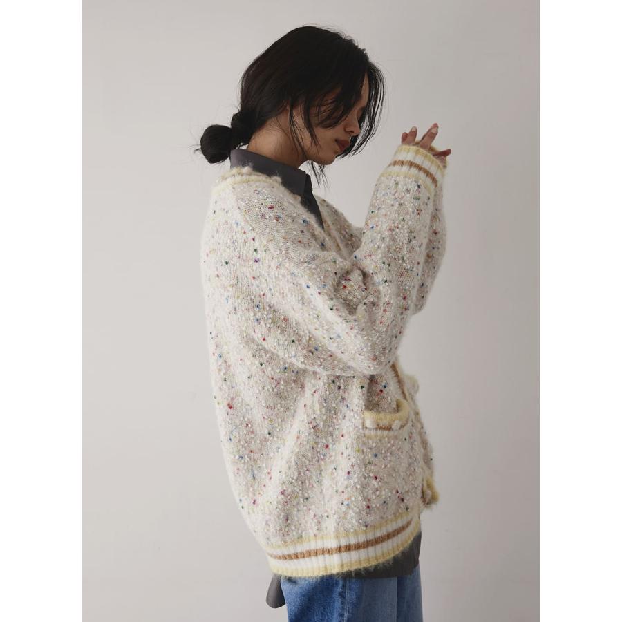 COEL 【50%OFF】 ミックスシャギービッグカーディガン COEL コエル 