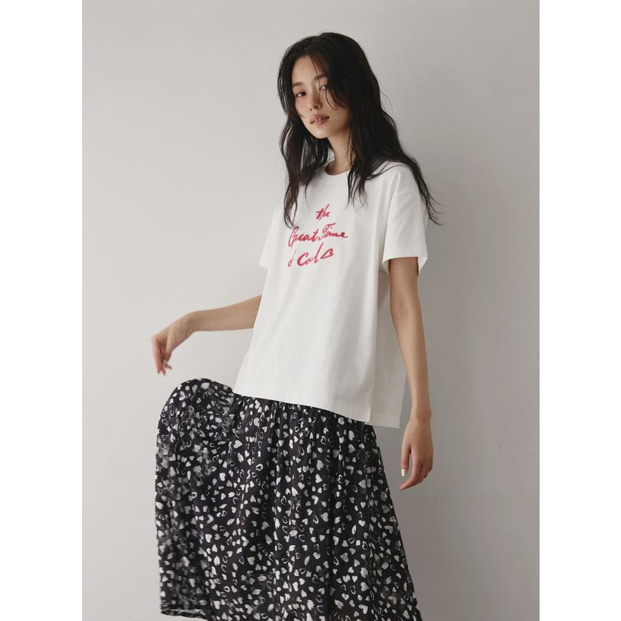 COEL（コエル） メッセージ刺繍TシャツCOEL Tシャツ : ビッグヒット