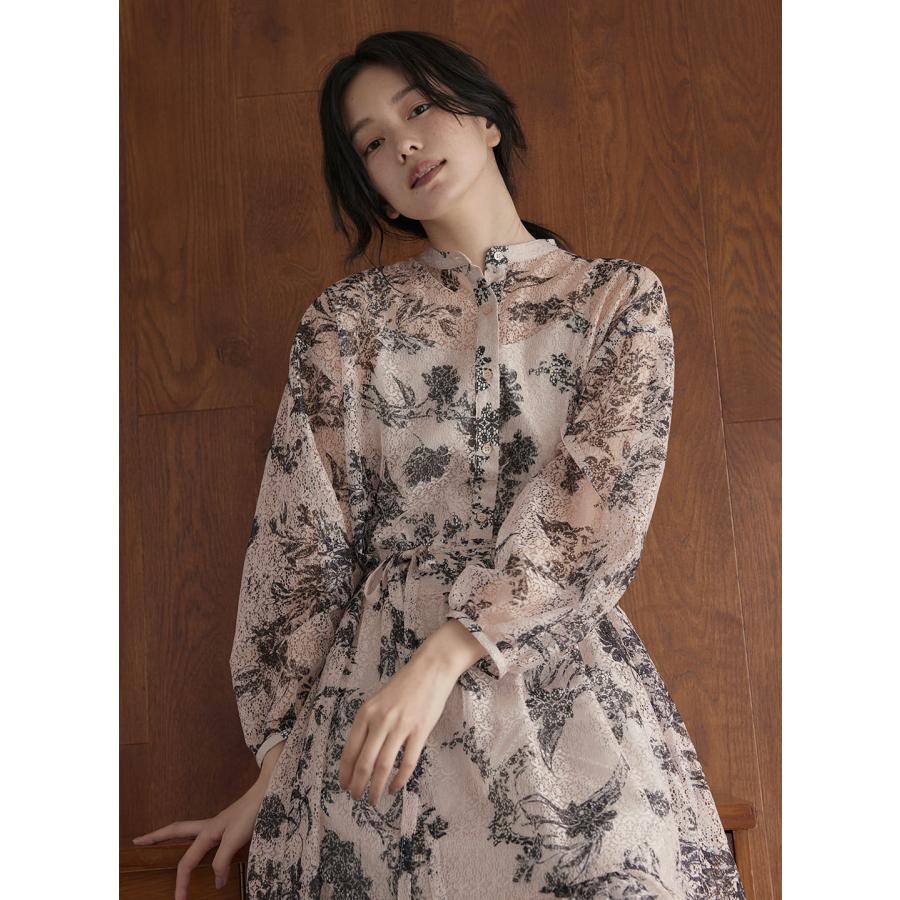 COEL レースプリントロングワンピース COEL コエル ワンピース  