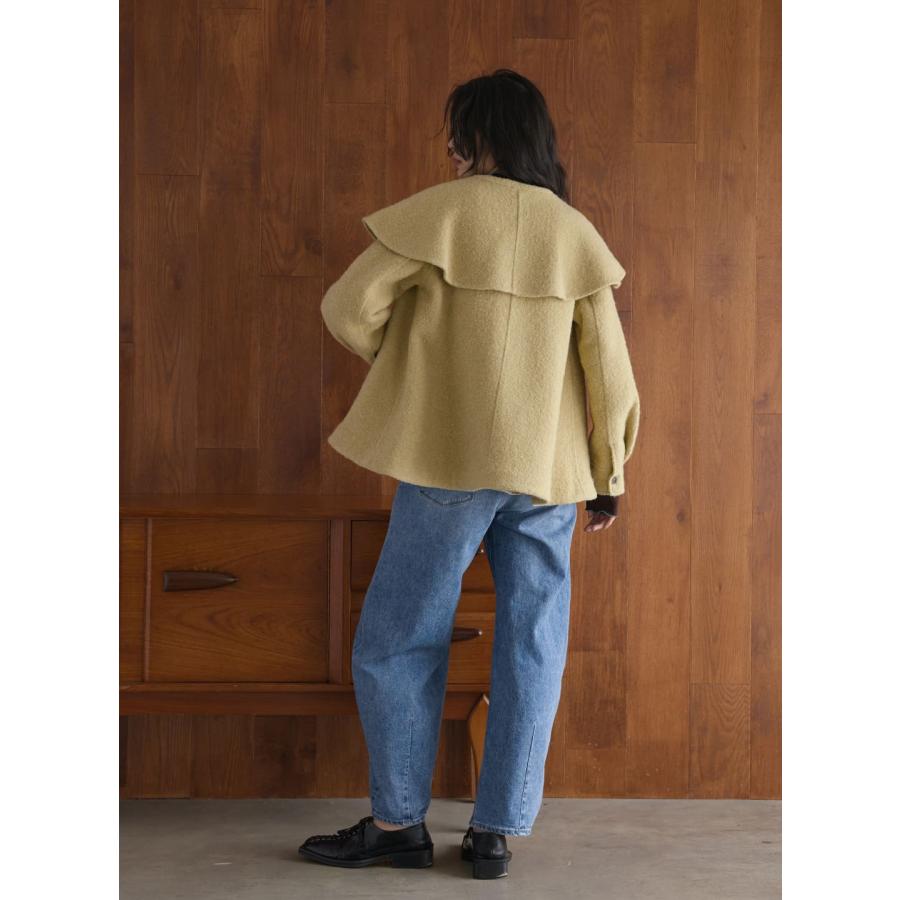 COEL（コエル） 【50%OFF】 ビッグカラーフレアコート : ビッグヒット