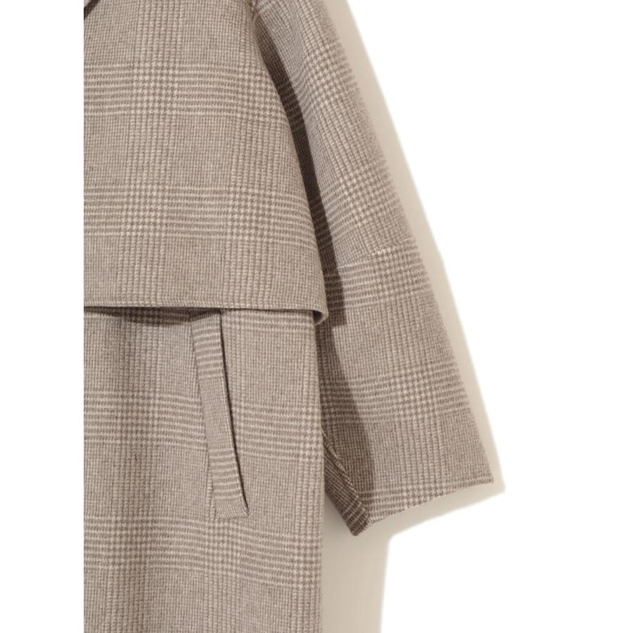 COEL（コエル） 【50%OFF】 2ピースチェック柄リバーコート : ビッグ