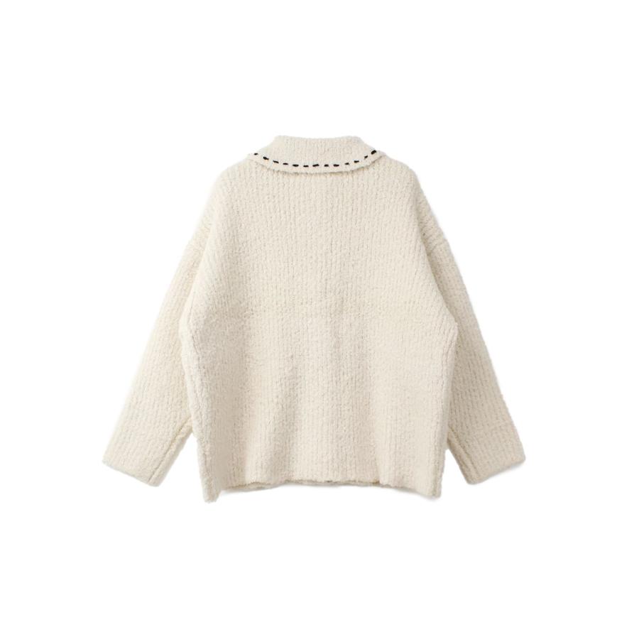 COEL（コエル） 【50%OFF】ステッチブークレーニットカーディガン