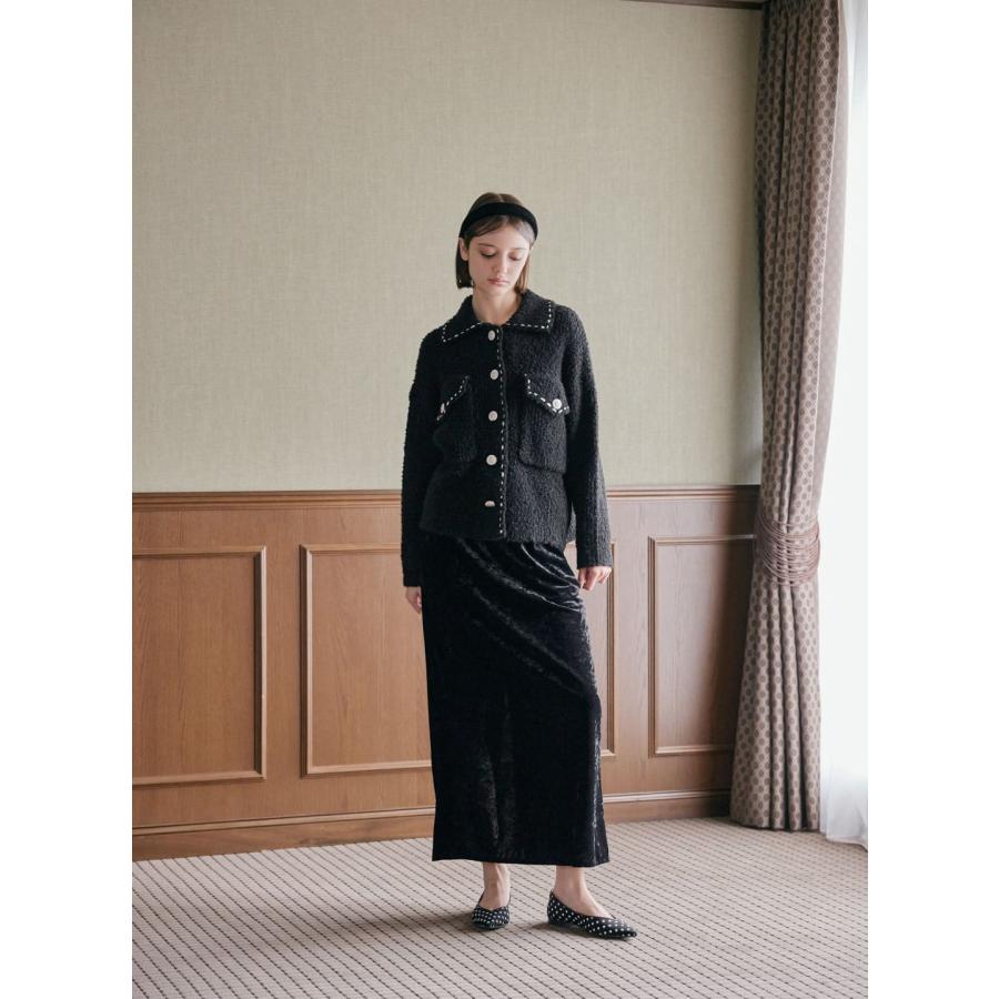 COEL（コエル） 【50%OFF】 ベロアロングスカート スカート : ビッグ