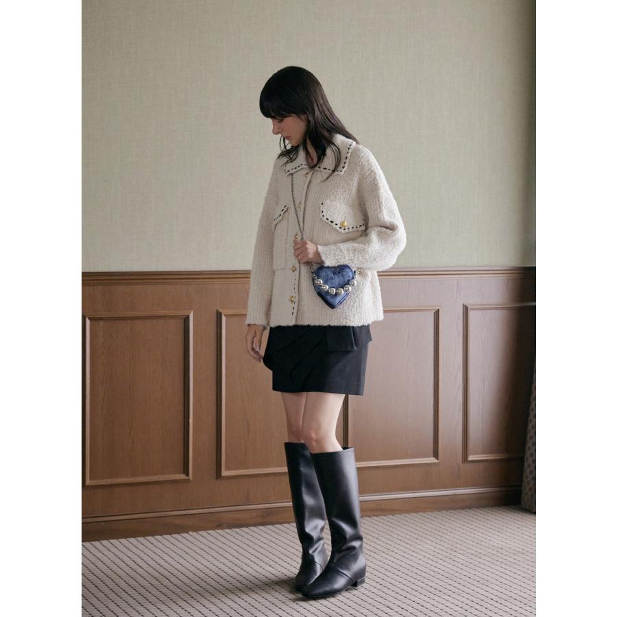 COEL（コエル） 【30%OFF】 リボンミニスカート スカート : ビッグ