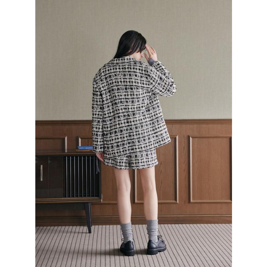 【50%OFF】　ツイードラップキュロット　COEL　コエル　キュロット 爆買_9