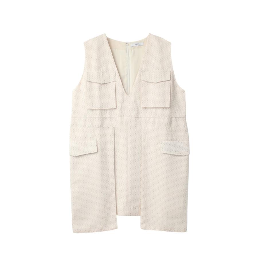 COEL（コエル） ドットジャガードミニワンピース : ビッグヒット Yahoo