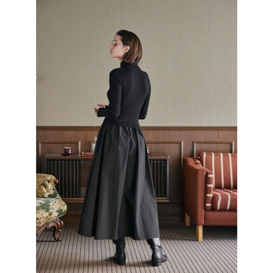 コエル（COEL）/ランダムリブドッキングワンピース COEL 【30%OFF】 ランダムリブドッキングワンピース COEL コエル