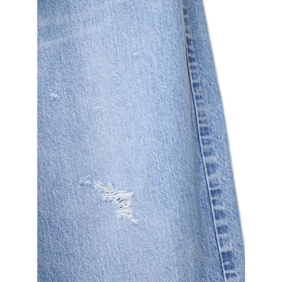 COEL（コエル） COEL×upper hights クラッシュデニムパンツ : ビッグ