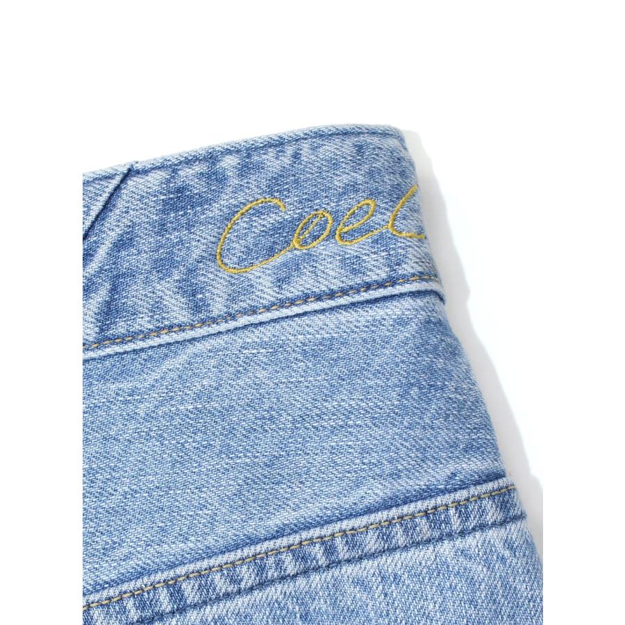 COEL（コエル） COEL×upper hights クラッシュデニムパンツ : ビッグ