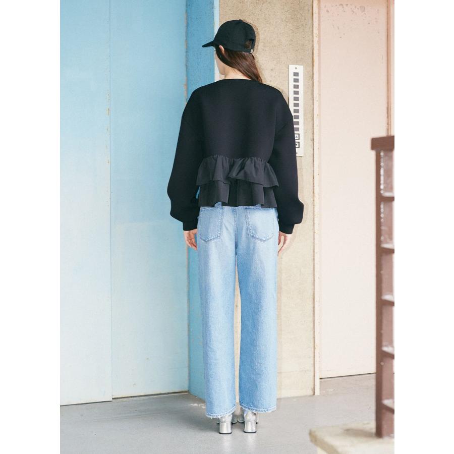 COEL（コエル） COEL×upper hights クラッシュデニムパンツ : ビッグ