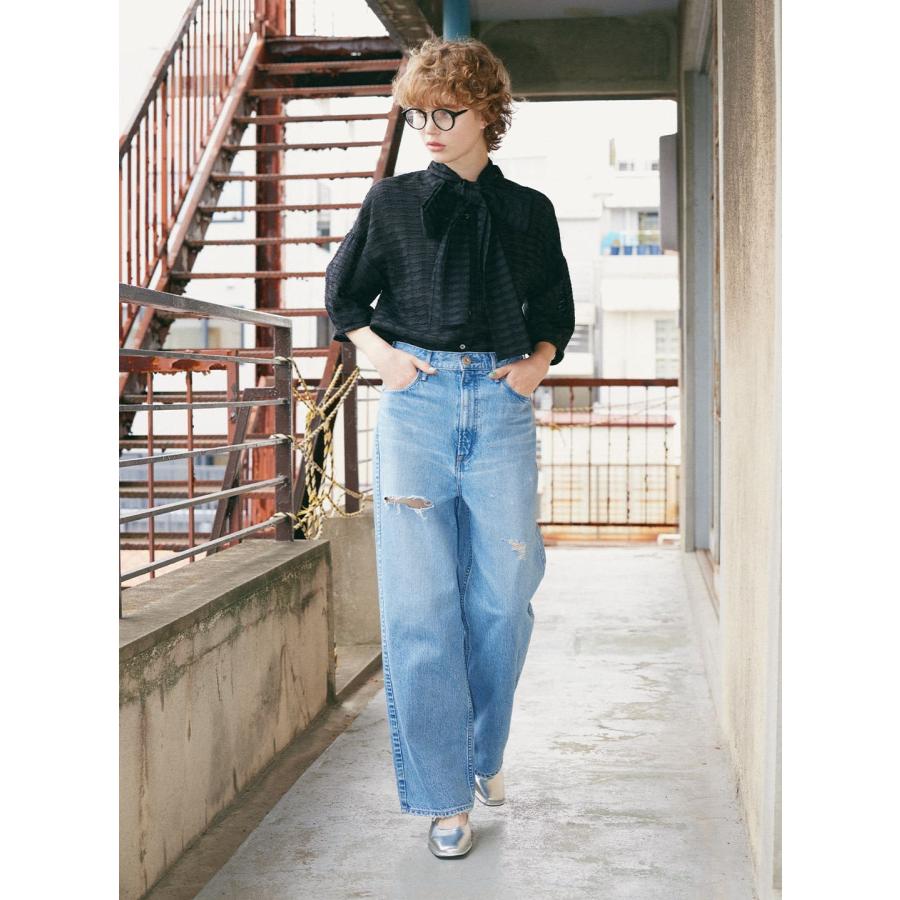 COEL（コエル） COEL×upper hights クラッシュデニムパンツ : ビッグ