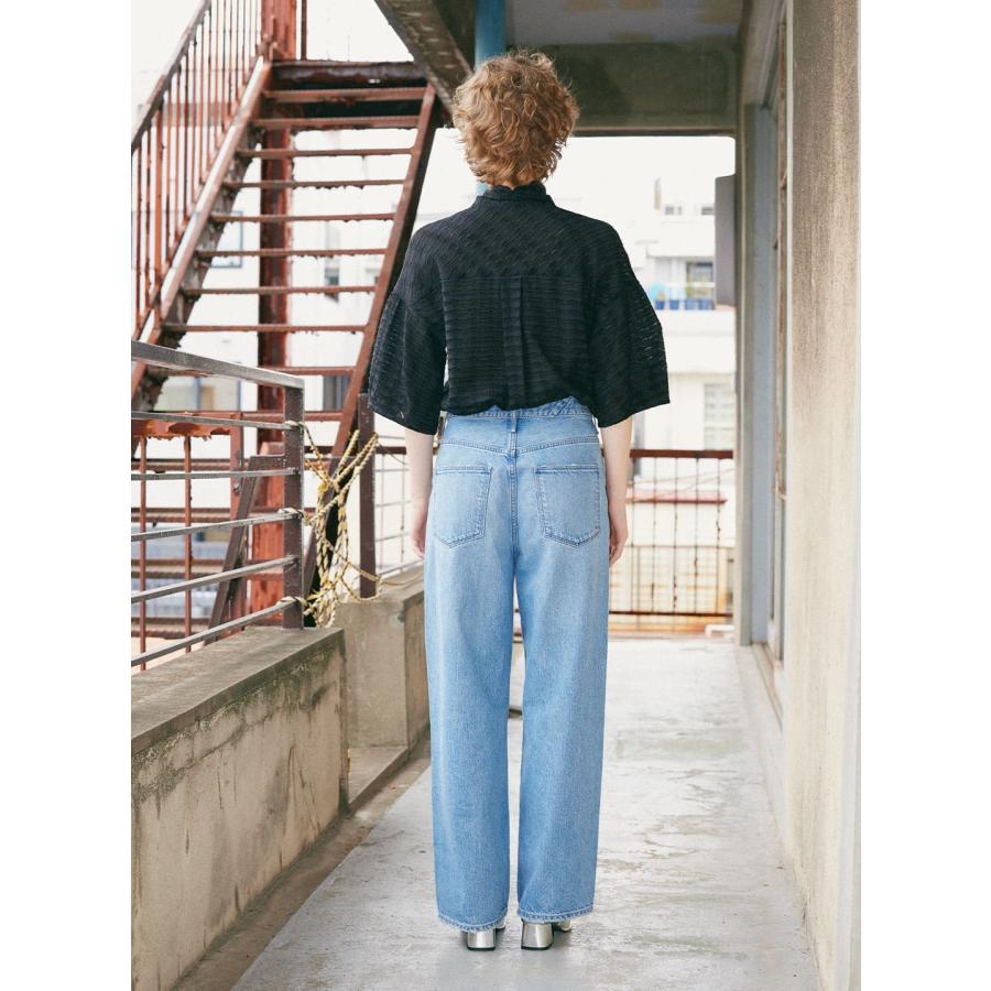 COEL（コエル） COEL×upper hights クラッシュデニムパンツ : ビッグ