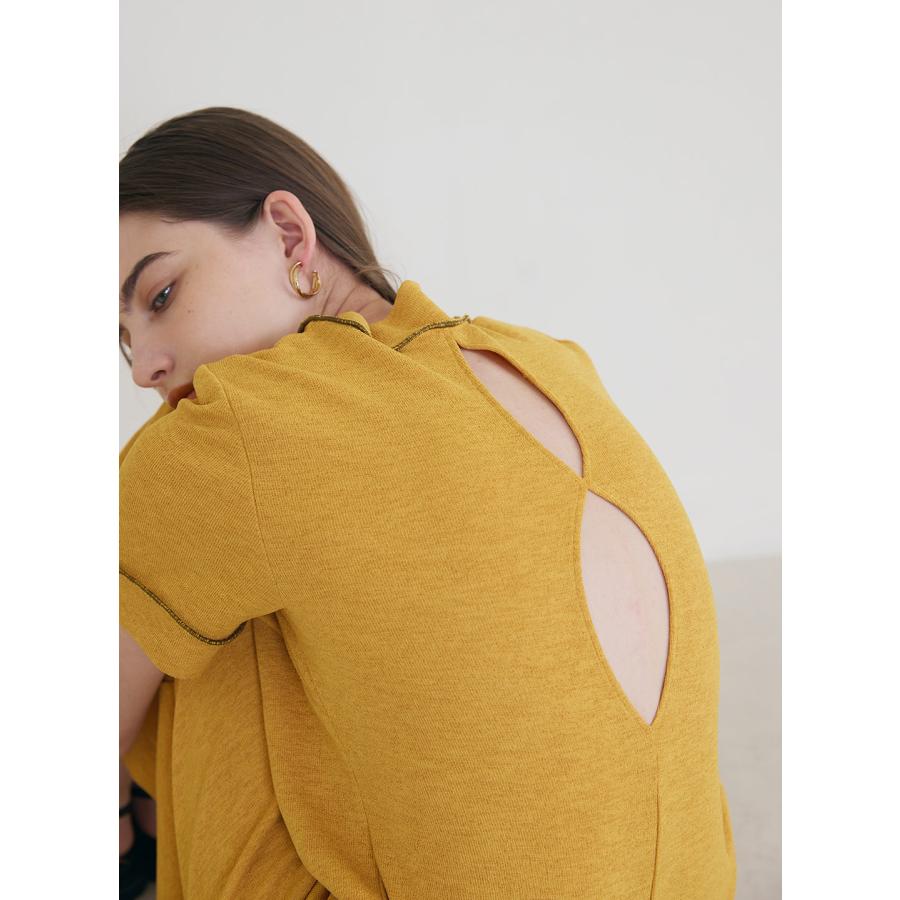 COEL（コエル） ステッチIラインカットワンピース : ビッグヒット