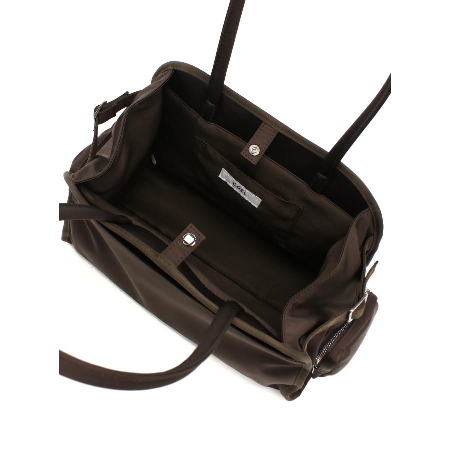 COEL（コエル） サイドポケットボックストートバッグ : ビッグヒット