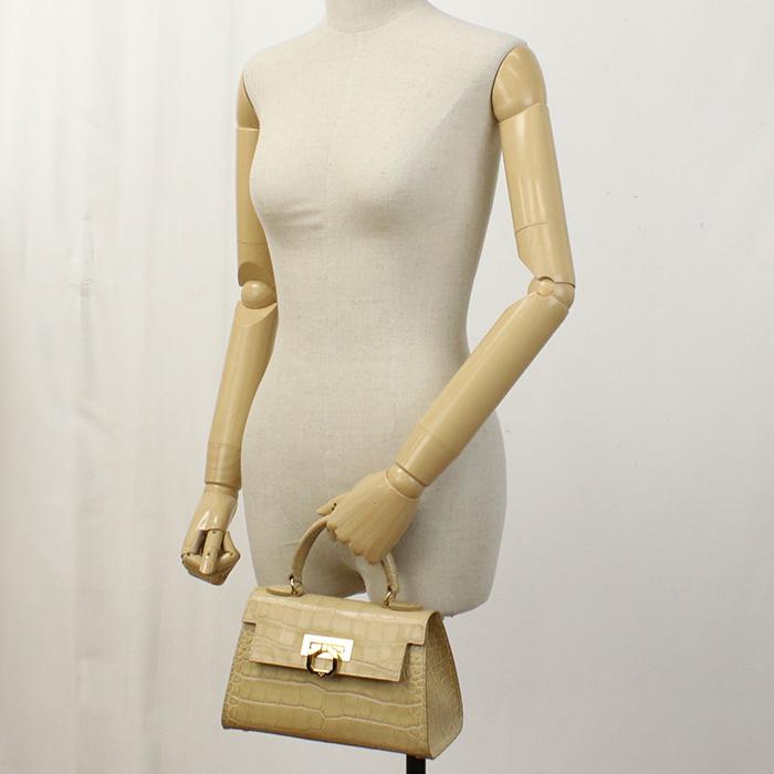 CARBOTTI カルボッティ ハンドバッグ 245 2WAY レディース ベージュ