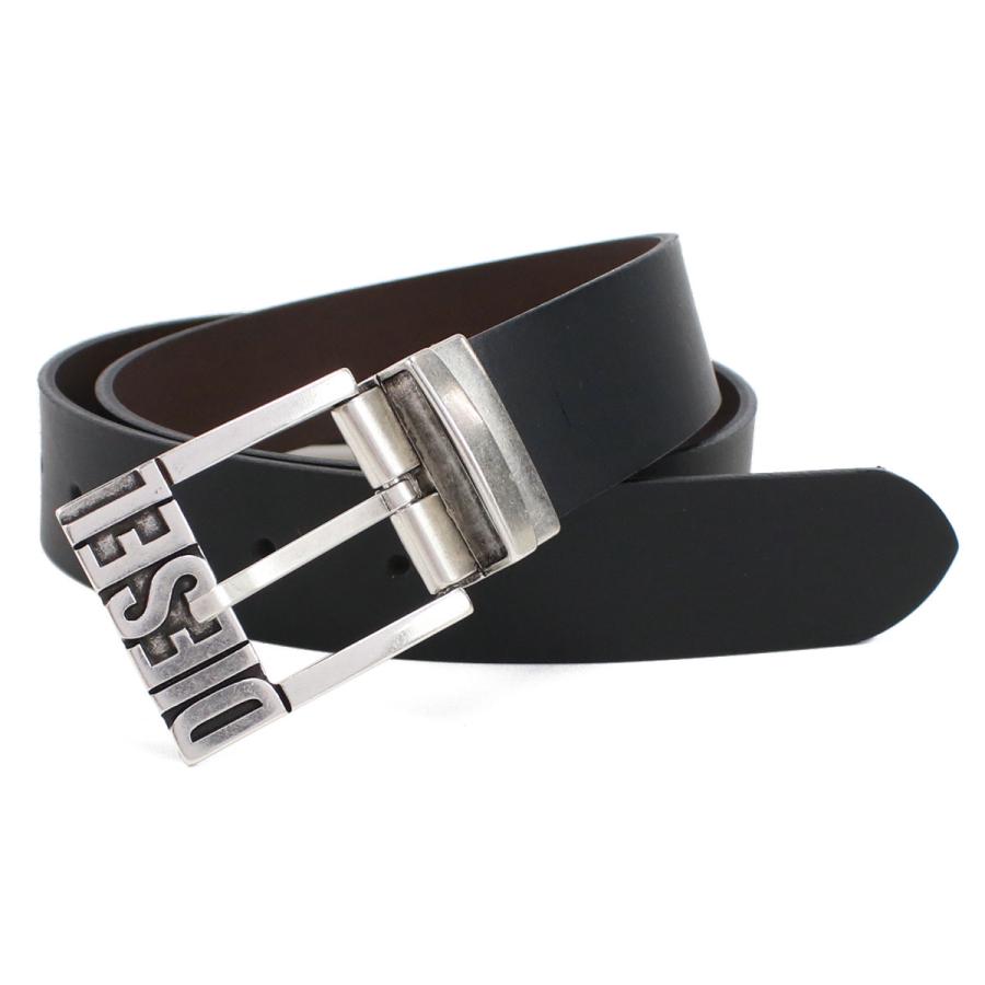 DIESEL（ディーゼル） ベルト X08879 PR227 H1085 メンズ ブラック爆買