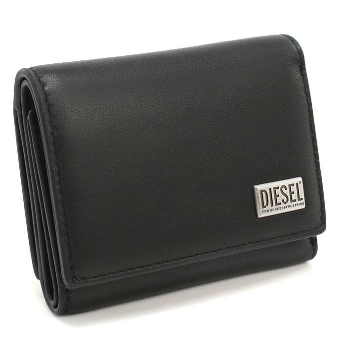 minaco* 様 専用 DIESEL 三つ折財布 ブラック DIESEL