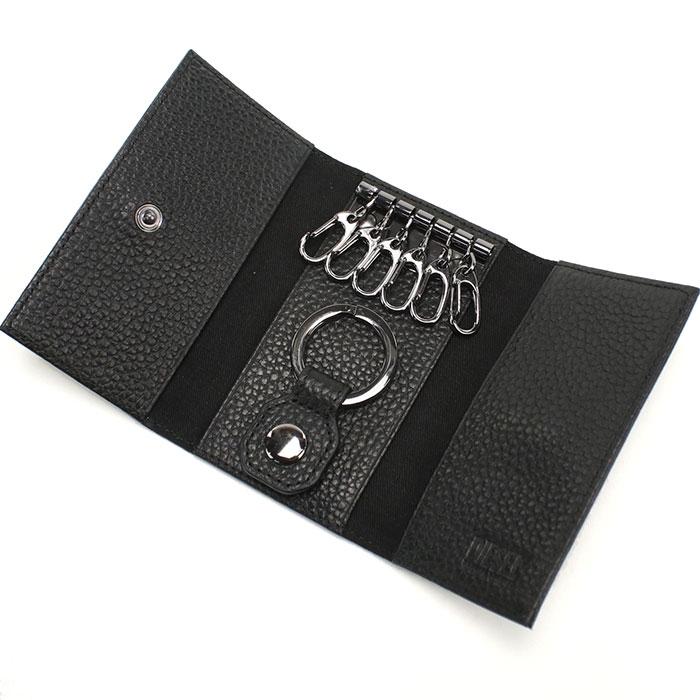DIESEL ディーゼル 6連キーケース X10609 P0685 T8013 HISSU EVO KEY HOLDER メンズ ブラック DIESEL（ディーゼル） DIESEL 6連キーケース X10609-P0685 HISSU EVO
