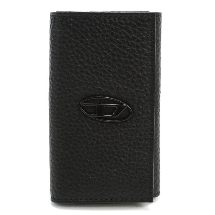 DIESEL ディーゼル 6連キーケース X10609 P0685 T8013 HISSU EVO KEY HOLDER メンズ ブラック DIESEL（ディーゼル） 6連キーケース X10609 P0685 T8013 HISSU EVO
