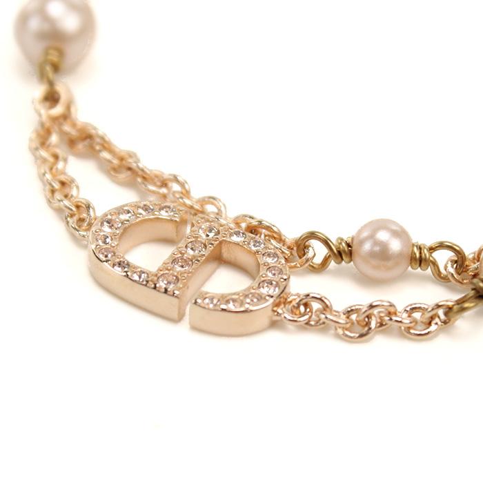 Dior ディオール ブレスレット B2242 WOMCY D12P レディース ゴールド 爆買の画像