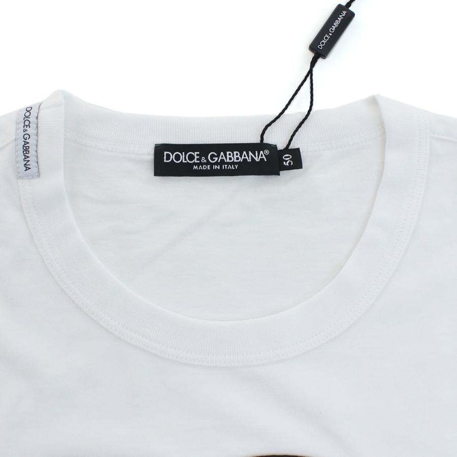 【父の日】ドルチェ&ガッバーナ DOLCE&GABBANA メンズ−Ｔシャツ ブランド G8PL5Z FU7EQ W0800 ホワイト系 爆買の画像