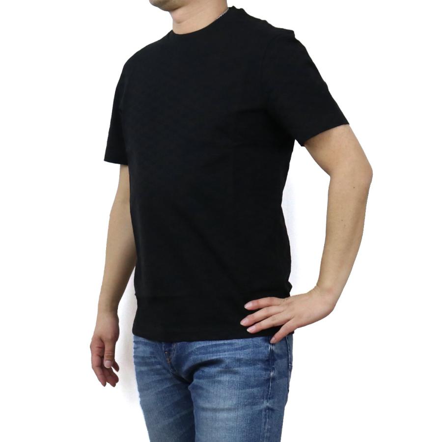 22SS新作 エンポリオアルマーニ EMPORIO ARMANI メンズ−Ｔシャツ ブランドロゴ ブランド Tシャツ 8N1TL7　1JHWZ　0999 NERO ブラック ts-01 夏セール