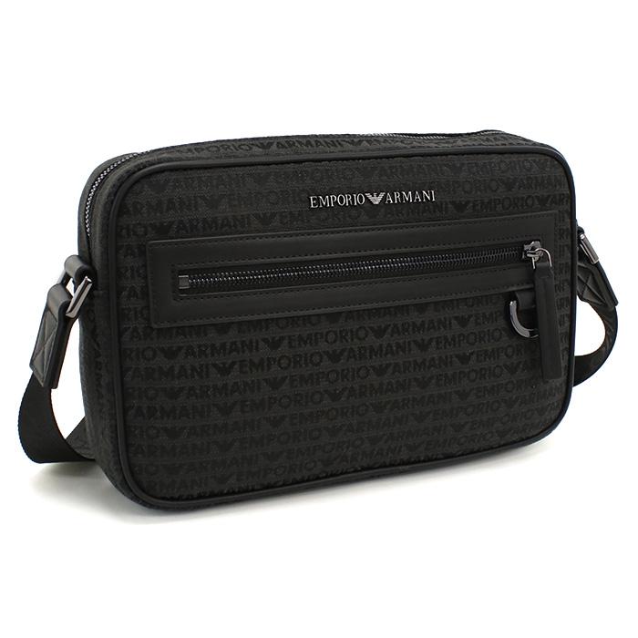 Emporio Armani エンポリオ・アルマーニ 斜め掛け ショルダーバッグ EM001210 AF13823 U8168 メンズ グレー EMPORIO ARMANI Emporio Armani エンポリオ・アルマーニ 斜め掛け