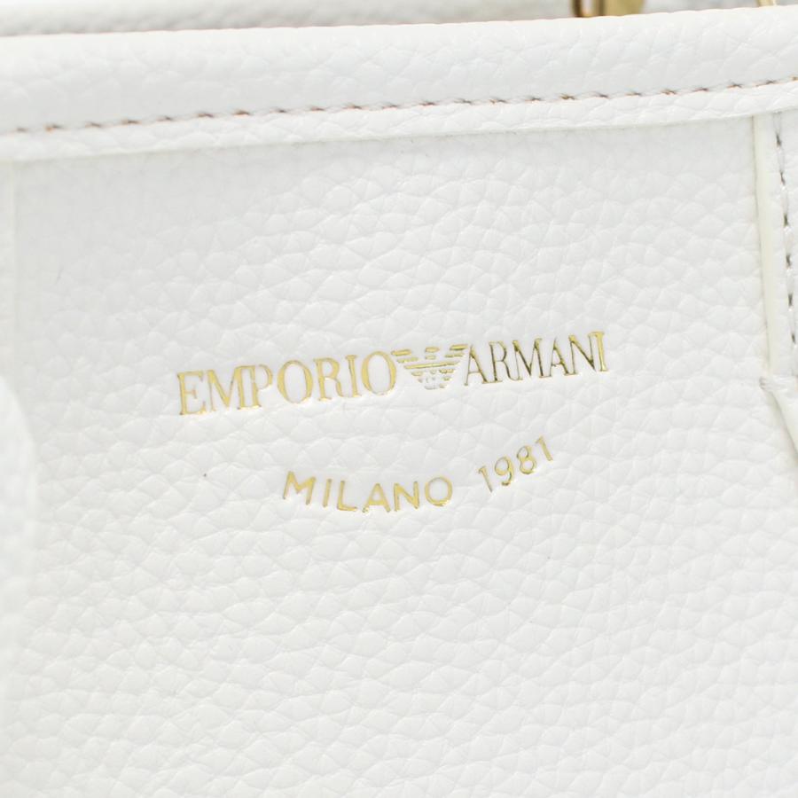 エンポリオアルマーニ EMPORIO ARMANI ハンドバッグ　ブランド Y3D176　YFO5B　85219 WHITE-LEATHER ホワイト系　bag-01｜bighit｜02