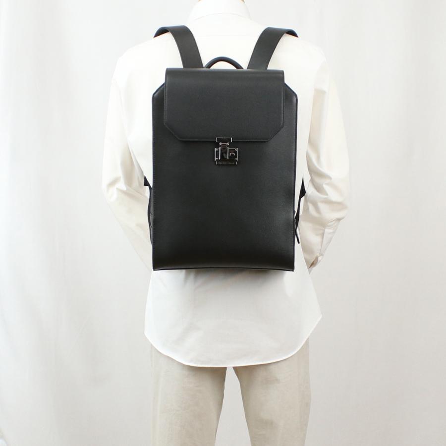 EMPORIO ARMANI リュック Y4O439 YQ13X 80648 BLACK-GUN METAL  