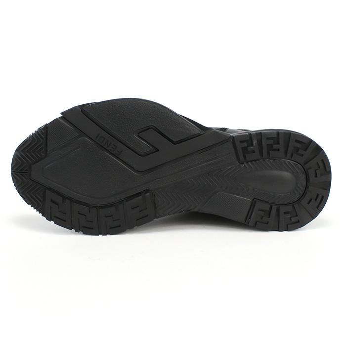 【父の日】FENDI フェンディ スニーカー 7E1392 AJZH F1DV5 メンズ ブラック 爆買の画像