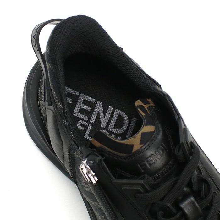 【父の日】FENDI フェンディ スニーカー 7E1392 AJZH F1DV5 メンズ ブラック 爆買の画像