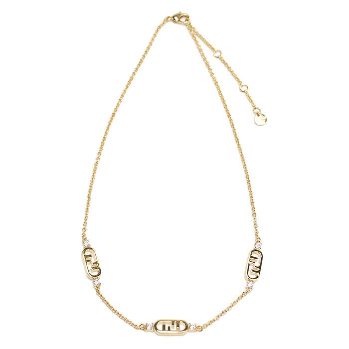 FENDI オーロックネックレス ゴールド FENDI（フェンディ） 【夏セール】FENDI ネックレス OLOCK オーロック