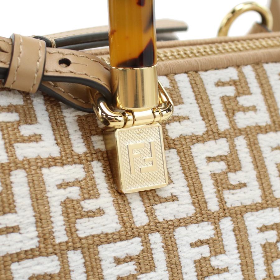 FENDI フェンディ ハンドバッグ 8BS067 AQ0X F1MB12WAY レディース ベージュ 爆買_1