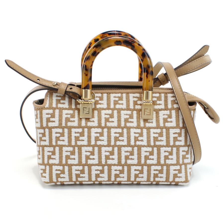 FENDI フェンディ ハンドバッグ 8BS067 AQ0X F1MB12WAY レディース ベージュ 爆買_4