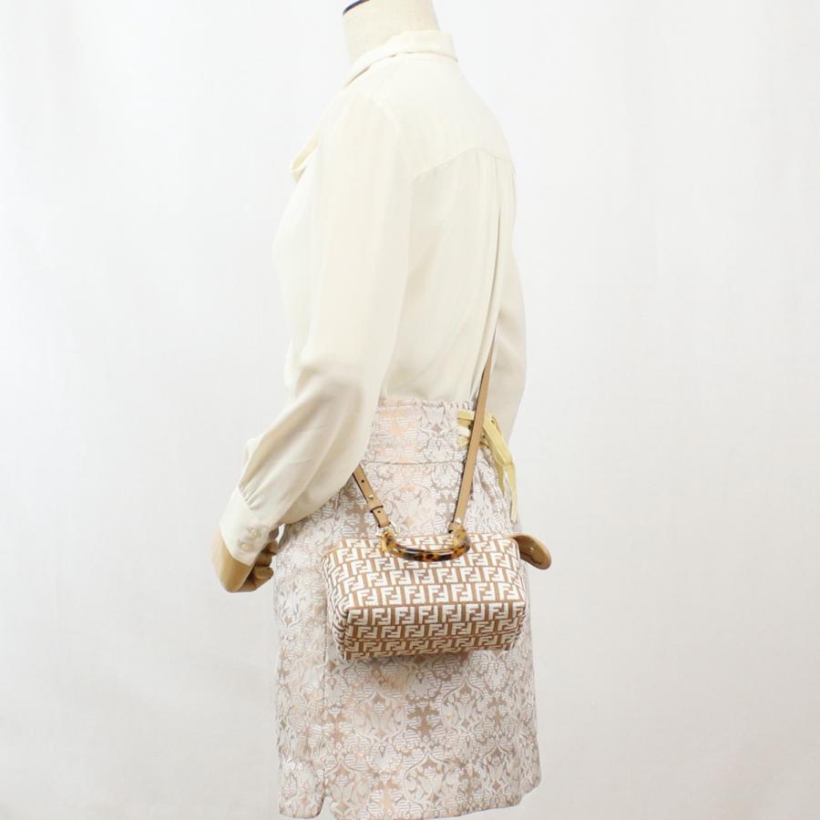 FENDI フェンディ ハンドバッグ 8BS067 AQ0X F1MB12WAY レディース ベージュ 爆買_6