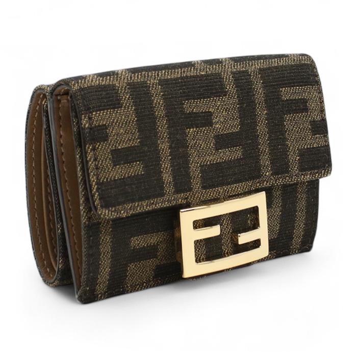 FENDI（フェンディ） 三折財布小銭入付き 8M0395 A98P F0A6E