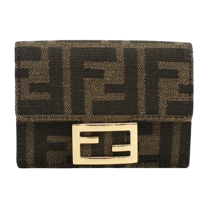 FENDI（フェンディ） 三折財布小銭入付き 8M0395 A98P F0A6E