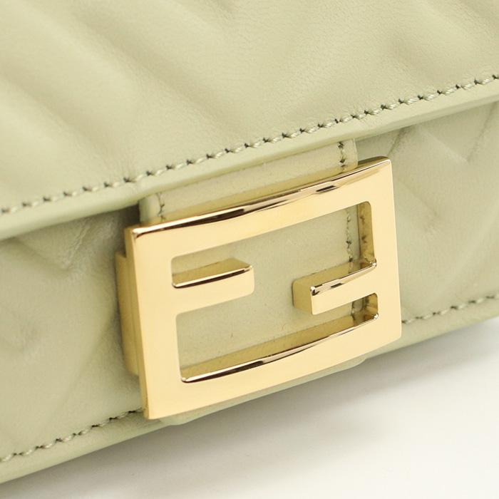 FENDI フェンディ 三折財布小銭入付き 8M0395 AAJD F1AST レディース カーキ 爆買の画像