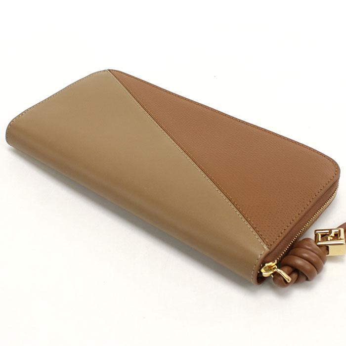 FENDI フェンディ ラウンドファスナー 長財布 8M0517 AYCA F1URＷ FFダイヤモンド レディース ブラウン 爆買の画像