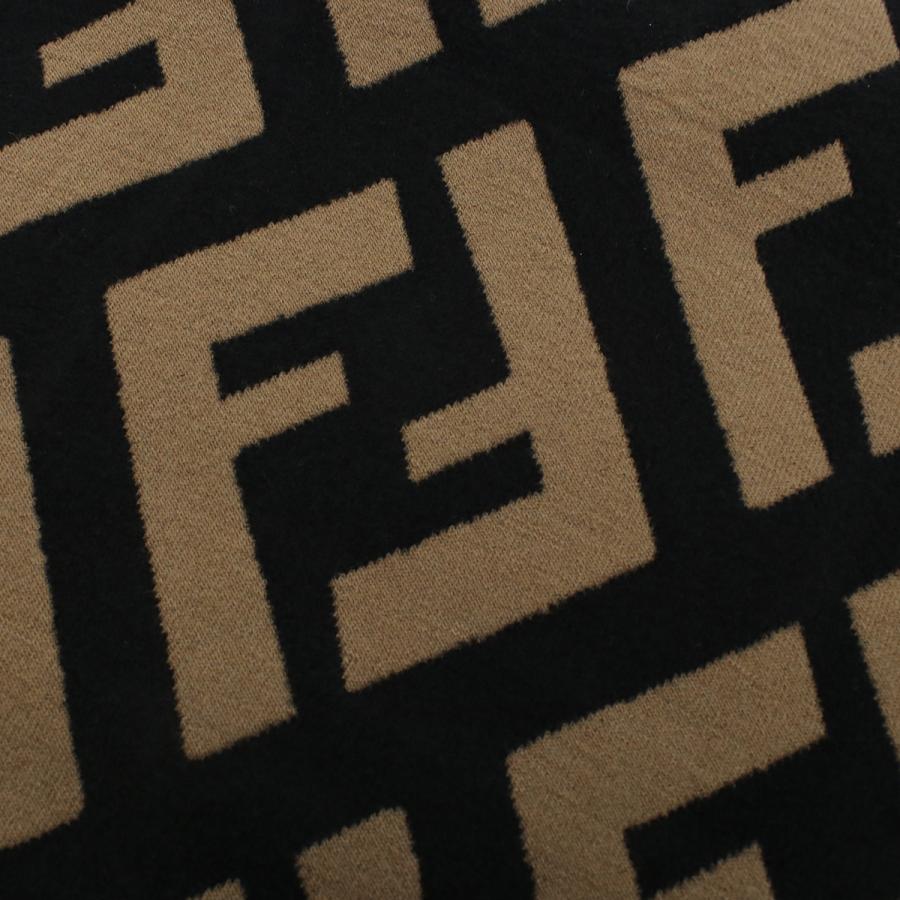 FENDI マフラー FF柄 ズッカ柄 FXT251 A2OJ F0QB8 ブラウン系 FENDI マフラー FF柄 ズッカ柄 FXT251 A2OJ F0QB8 ブラウン系