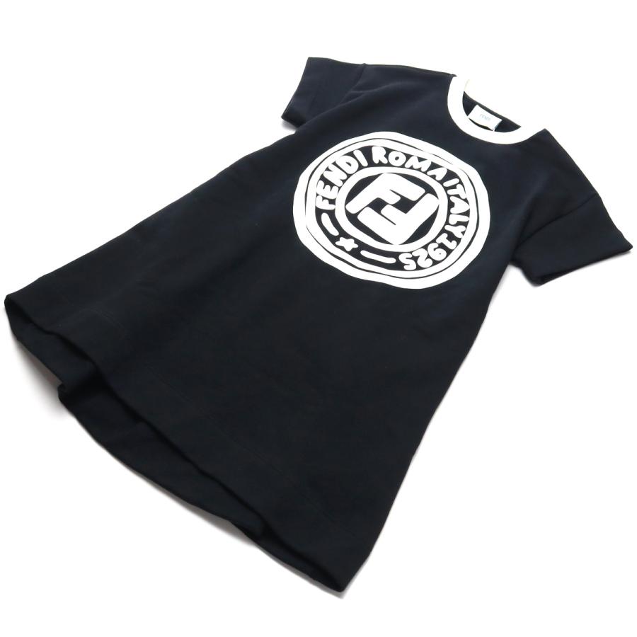 フェンディ FENDI キッズ トップス 女の子 Tシャツ ワンピース 