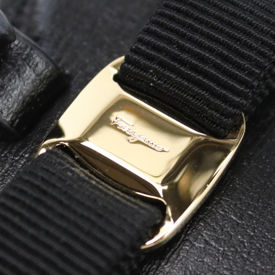 フェラガモ FERRAGAMO キーリング 22-E011 0734489 NERO ブラック gsw