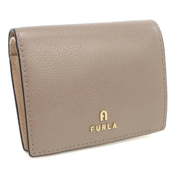FURLA フルラ FURLA CAMELIA WP00304 二折財布小銭入付き レザー ACQUAMARINA レディース FURLA（フルラ） 二つ折り財布 レディース CAMELLIA カメリア ミニ財布