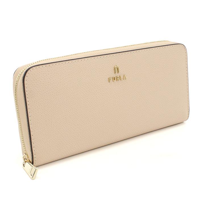 FURLA フルラ 長財布ラウンドファスナー WP00313 ARE000 B4L00 FURLA CAMELIA レディース ベージュ FURLA（フルラ） 長財布ラウンドファスナー WP00313 ARE000 B4L00