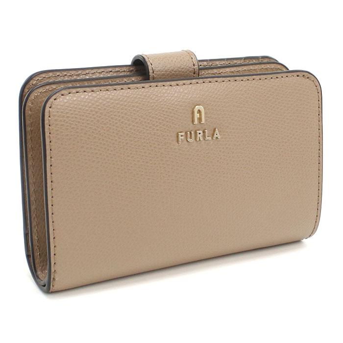 FURLA フルラ 二つ折り財布 小銭入付き WP00314 ARE000 1257S CAMELIA M レディース ベージュ FURLA（フルラ） 二つ折り財布 小銭入付き WP00314 ARE000 1257S