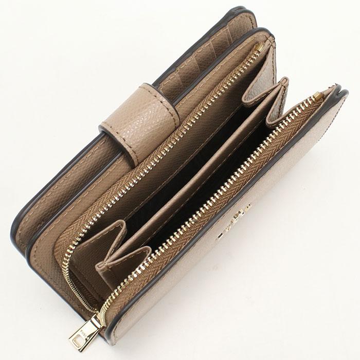 FURLA フルラ 二つ折り財布 小銭入付き WP00314 ARE000 1257S CAMELIA M レディース ベージュ FURLA（フルラ） 二つ折り財布 小銭入付き WP00314 ARE000 1257S