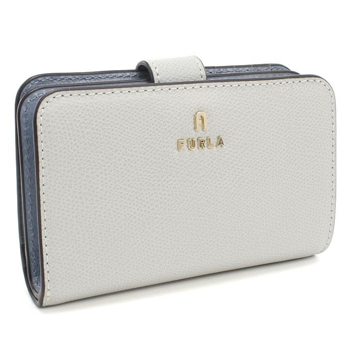 FURLA フルラ FURLA CAMELIA WP00314 二折財布小銭入付き レザー GREIGE レディース FURLA（フルラ） 二つ折り財布 小銭入付き カメリア WP00314 ARE000