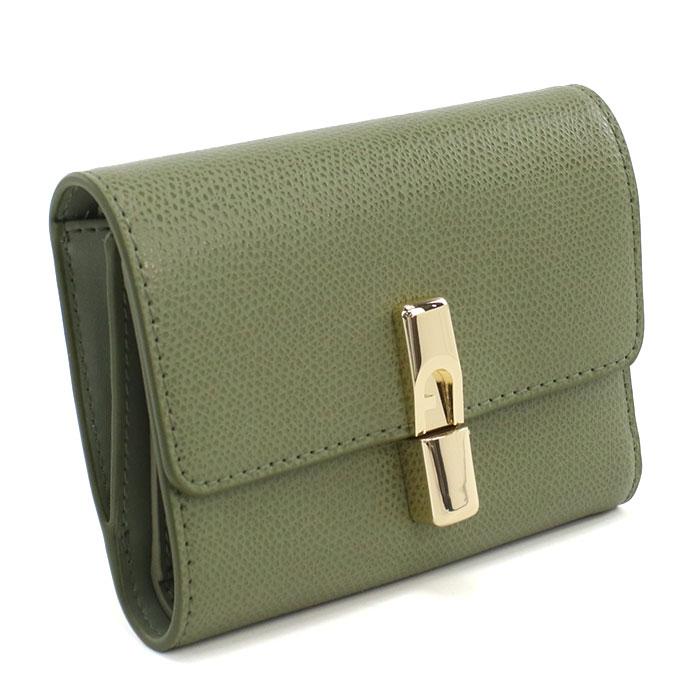 FURLA フルラ 三つ折り財布 小銭入付き WP00564 ARE000 O6000 FURLA IRIDE S イリデ レディース ブラック FURLA（フルラ） 三つ折り財布 小銭入付き WP00564 ARE000 4555S