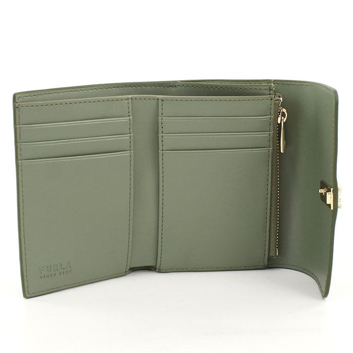 FURLA フルラ 三つ折り財布 小銭入付き WP00590 HSF000 4568Ｓ FURLA IDEA イデア レディース ブルー FURLA（フルラ） 三つ折り財布 小銭入付き WP00564 ARE000 4555S